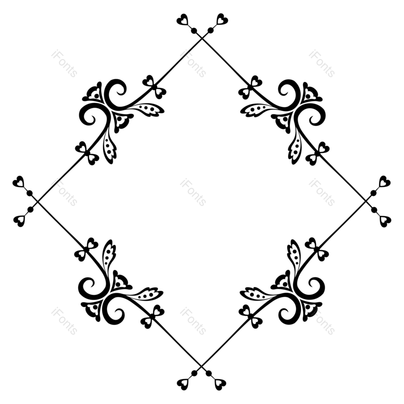 边框图片,复古元素,欧式PNG,花纹免抠素材